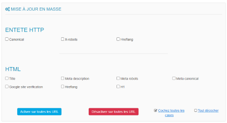 Mise à jour en masse sur Oseox Monitoring