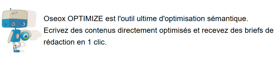 Oseox OPTIMIZE user cases
