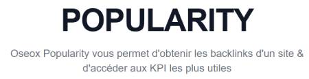 osoex poplarity seo